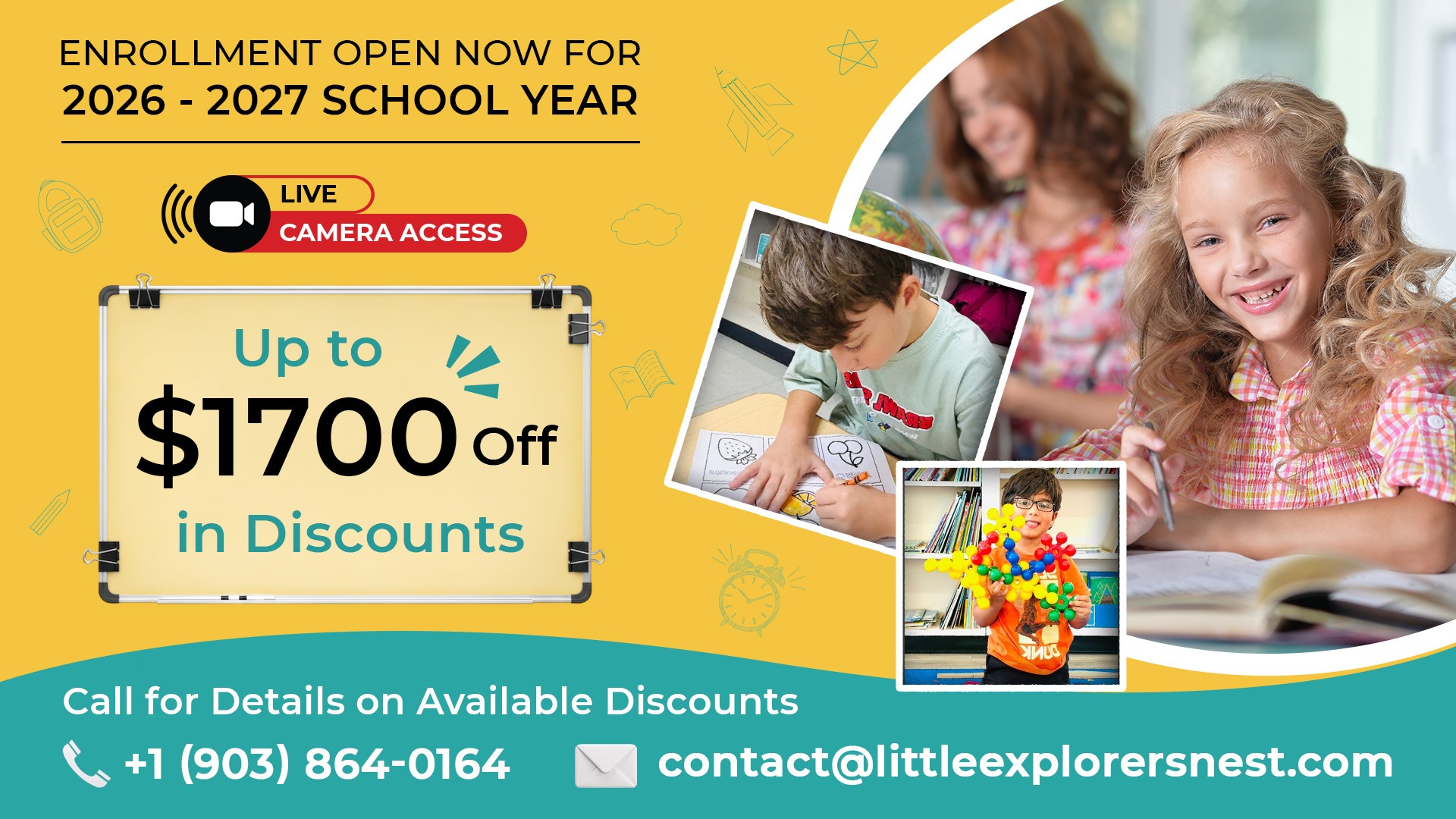 Little Explorer Web Banner